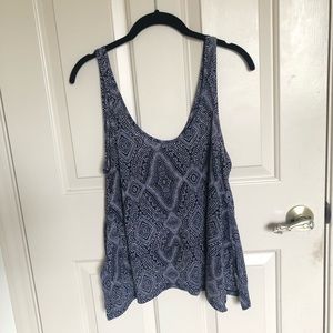 Patterned swing top